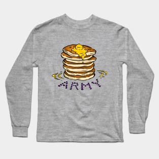 BTS butter | pancake | army power Long Sleeve T-Shirt